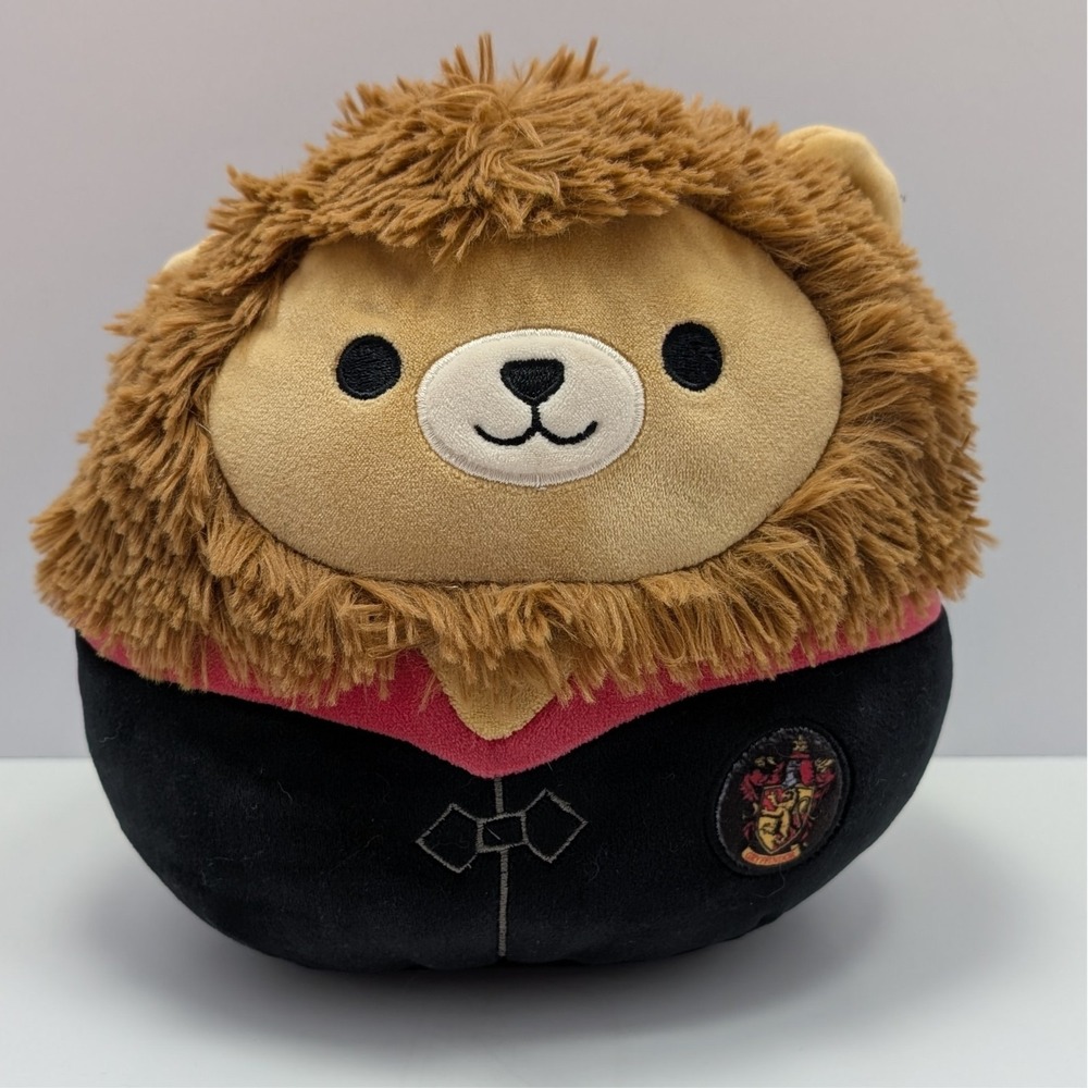 Squishmallows 8" Harry Potter Gryffindor Lion in Hogwarts Robe Plush